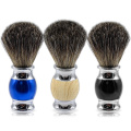 Fashionable Polish Round Beard Brush Man Beard Grooming Tool